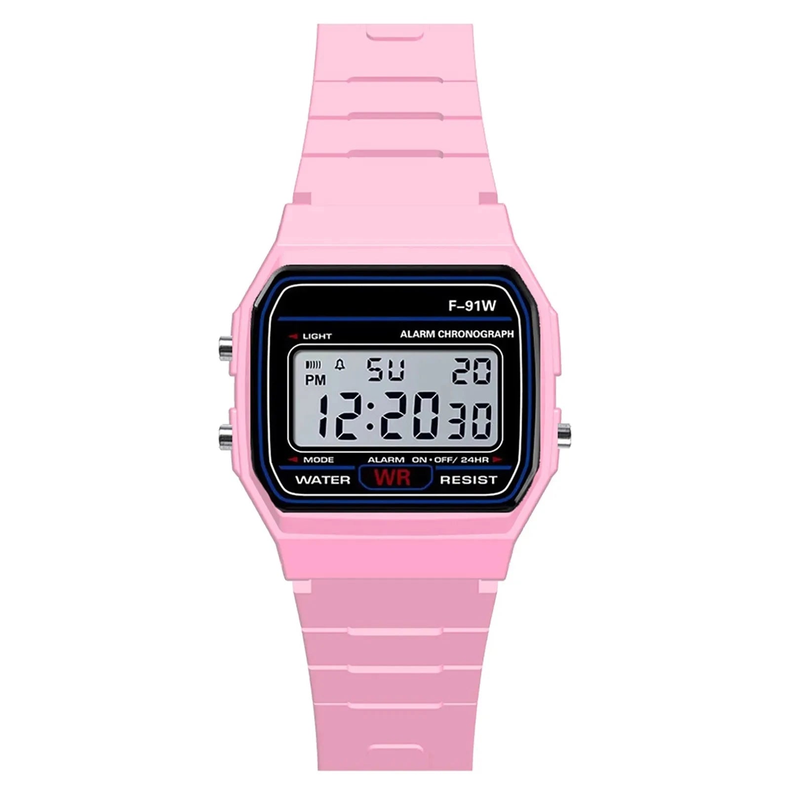 Sport LED Waterproof Watch for Everyday Performance-Pink