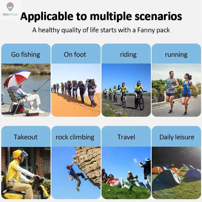 Sports Fanny Pack Waist Bag-Dark Blue