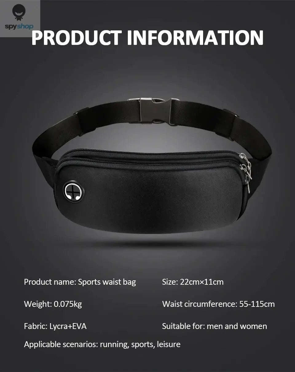 Sports Fanny Pack Waist Bag-Dark Blue