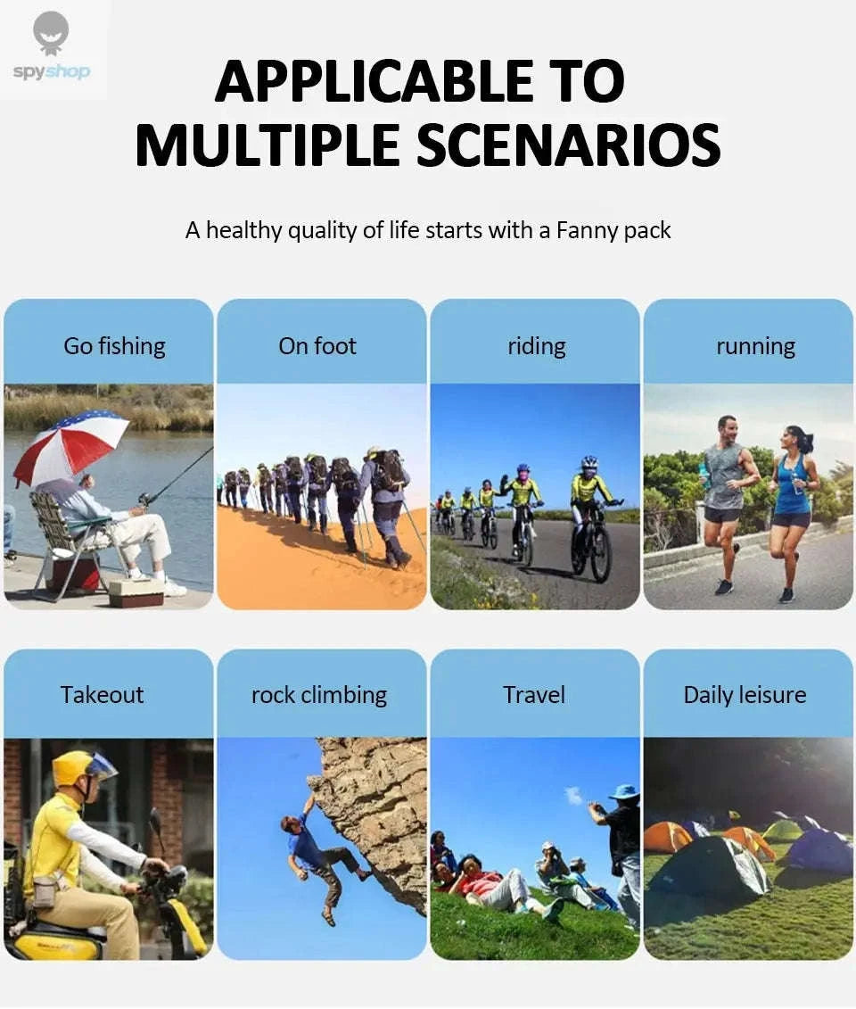 Sports Fanny Pack Waist Bag-Dark Blue