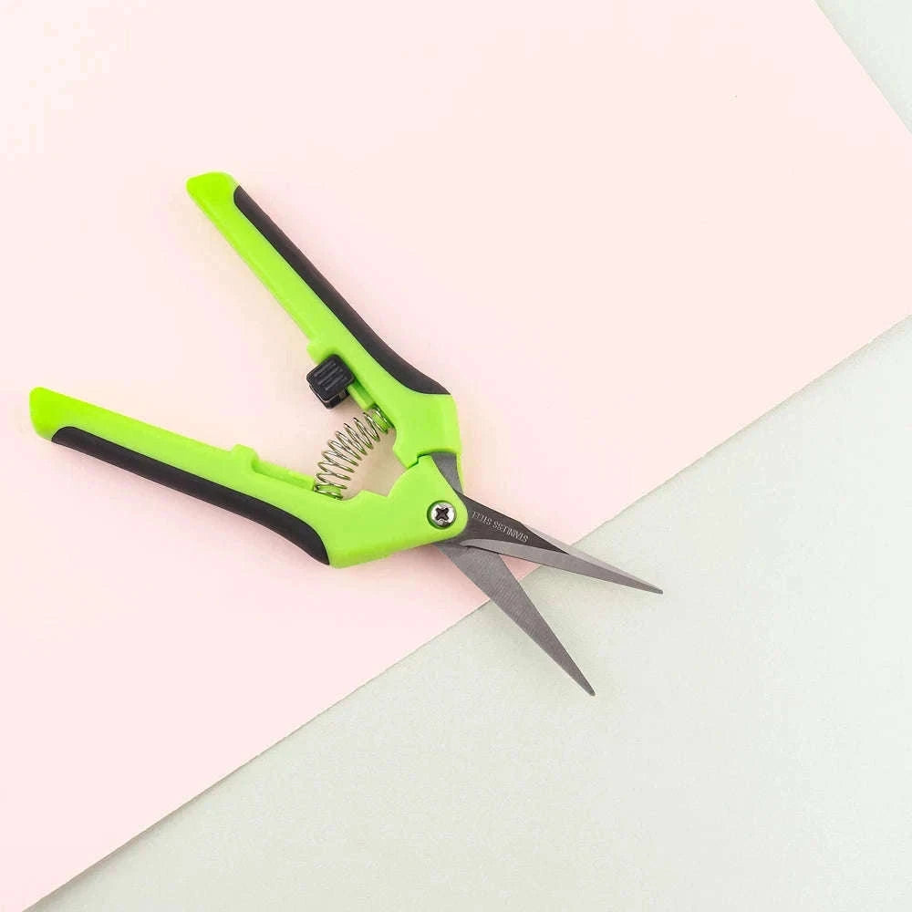 Spring-Action Craft Scissors with Ergonomic Grip for Precision Cuts-1pcs Spring Scissors