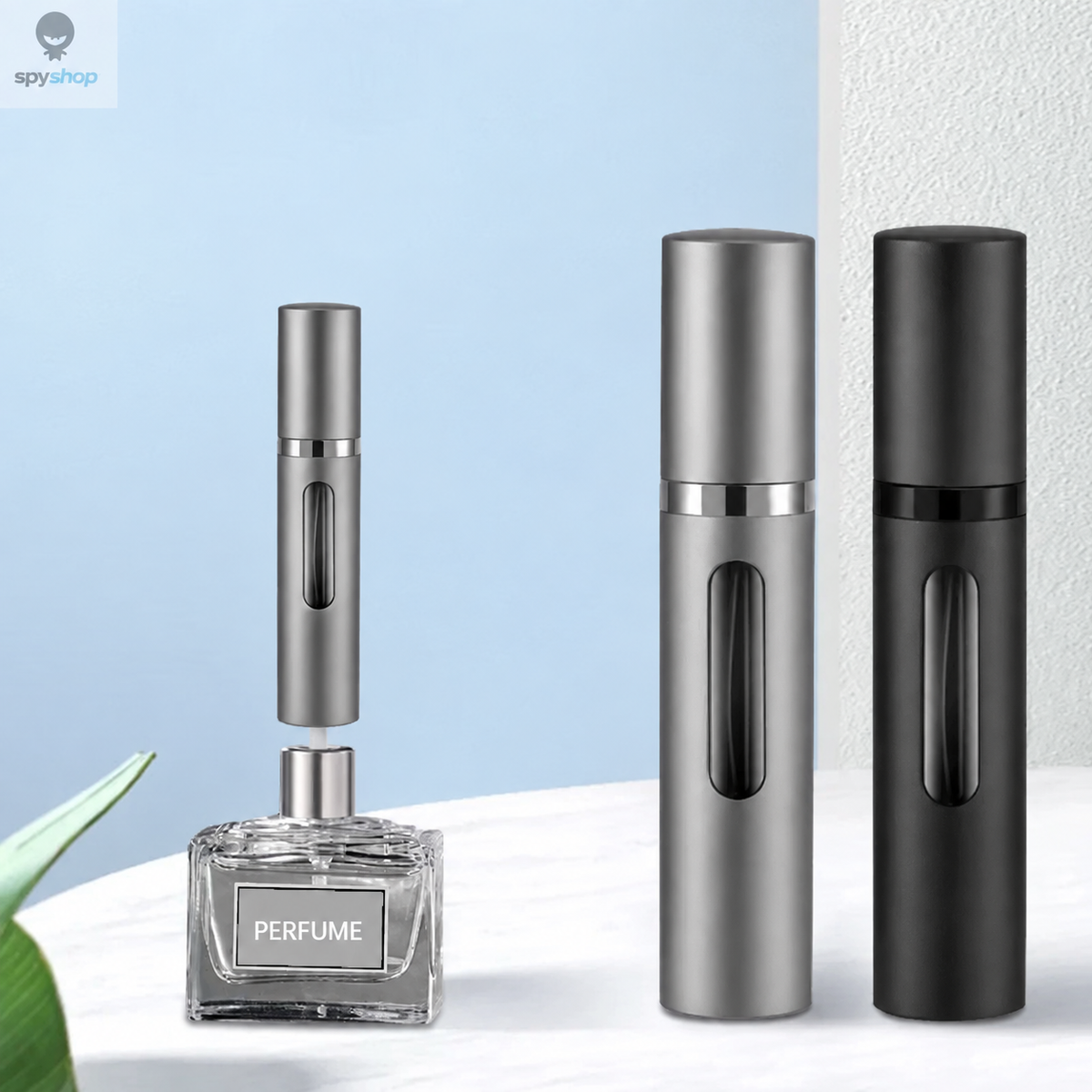 8ml Glass Refillable Perfume Bottle with Fine Mist Atomizer