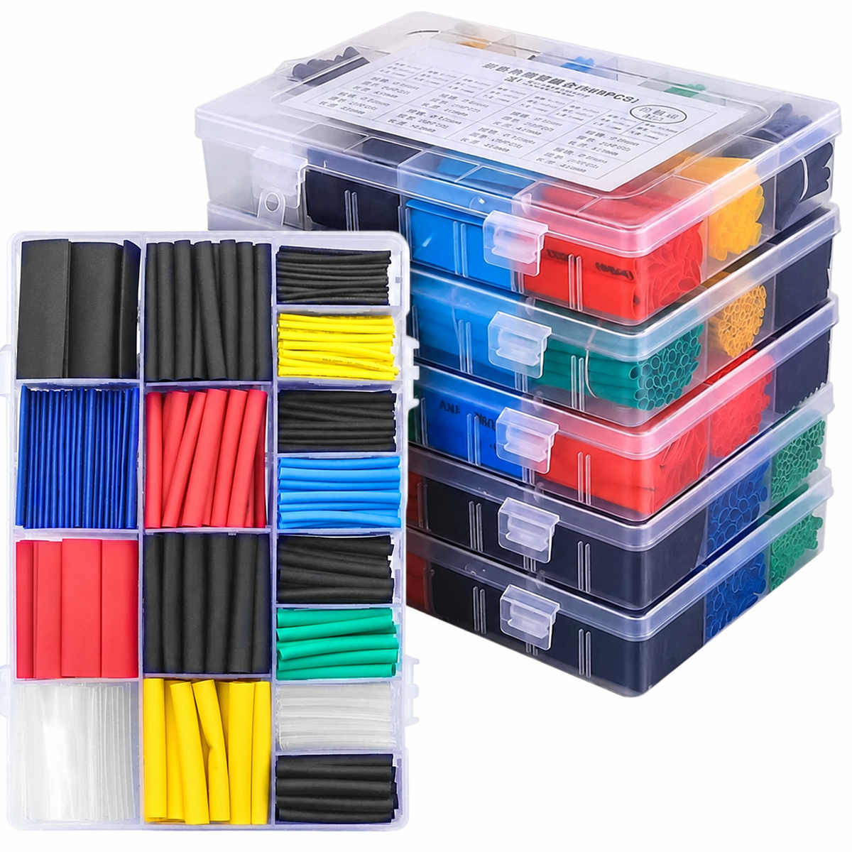 Heat Shrink Tube Kit for Clean, Safe Wire Insulation