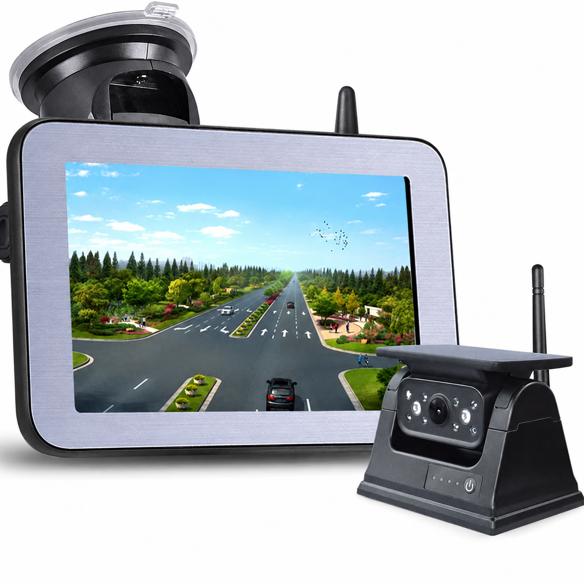Solar Backup Camera Kit for Safer Reversing and Clear View