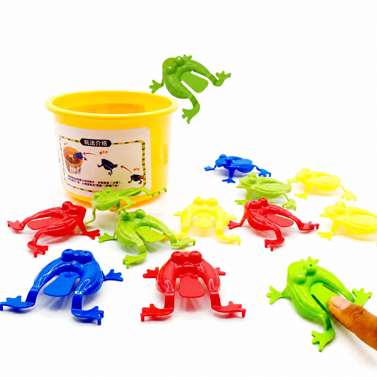 Jumping Frog Bounce Fidget Toys for Playful Stress Relief