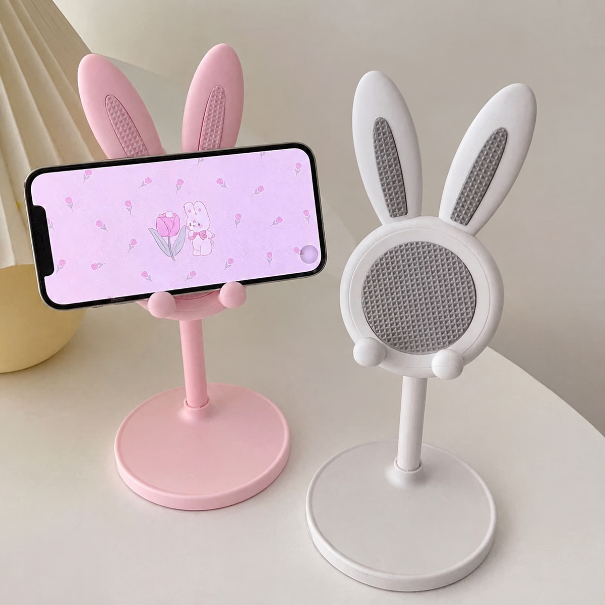 Rabbit Desktop Phone Stand for Hands-Free Viewing