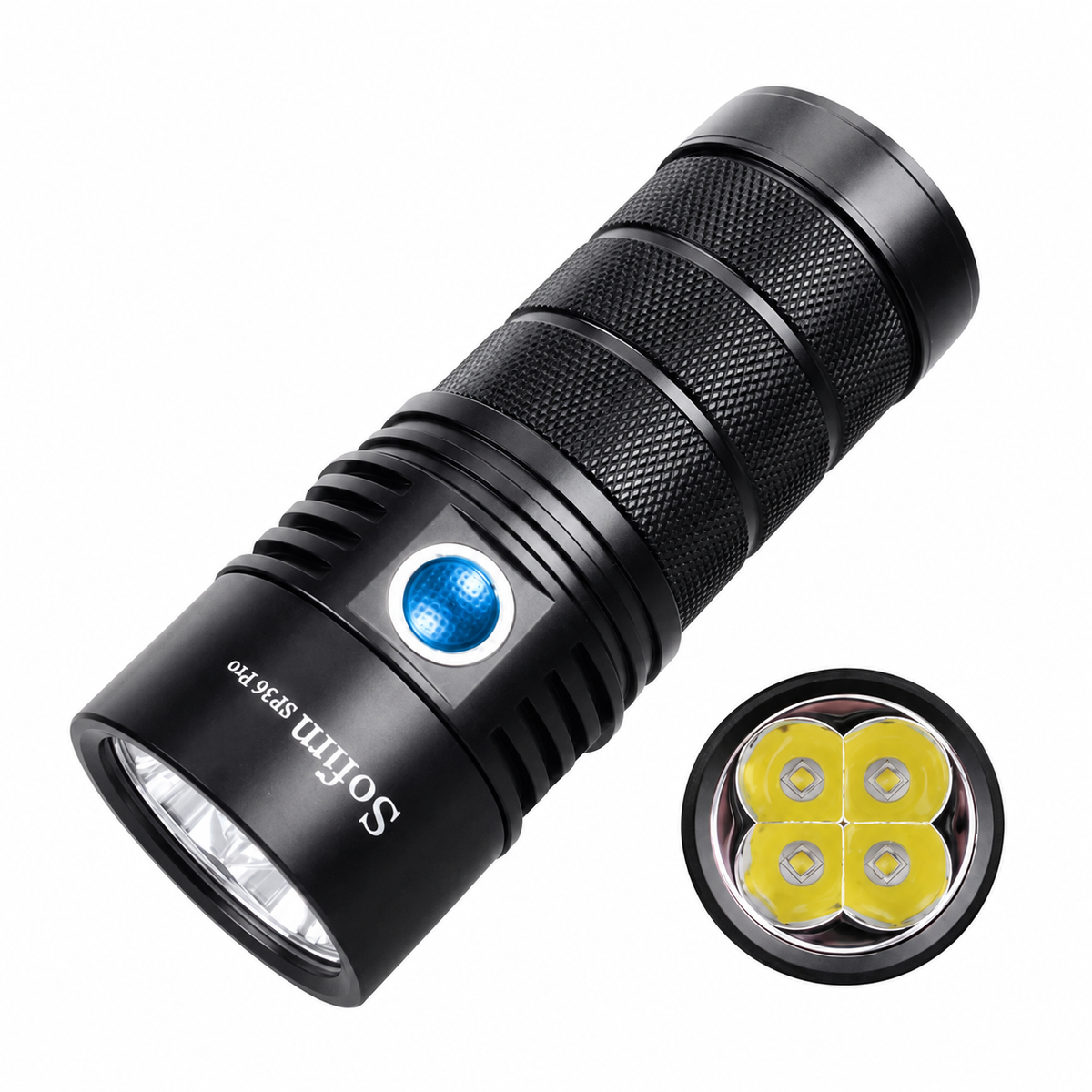 Sofirn SP36 Pro 8000lm USB-C Rechargeable LED Flashlight
