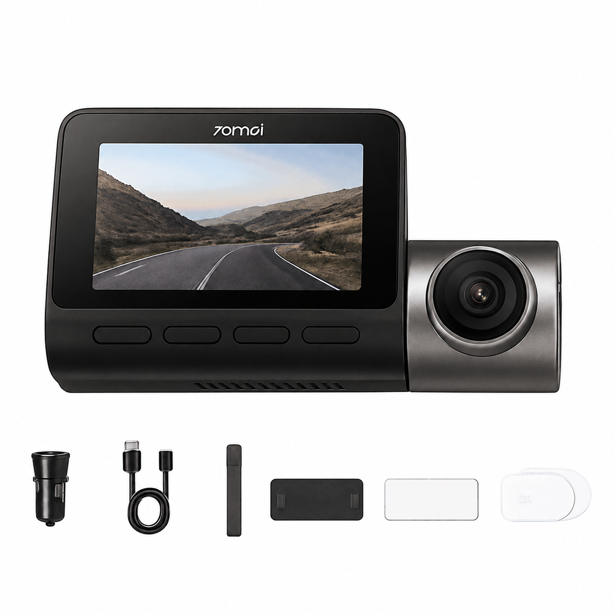 70mai T800 3-Channel 4K Dash Cam with HDR, GPS, 4G & WiFi 6