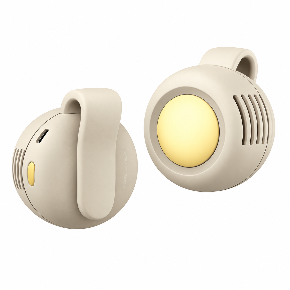 Clip-On Bladeless Fan with 3 Speeds for Hands-Free Cooling
