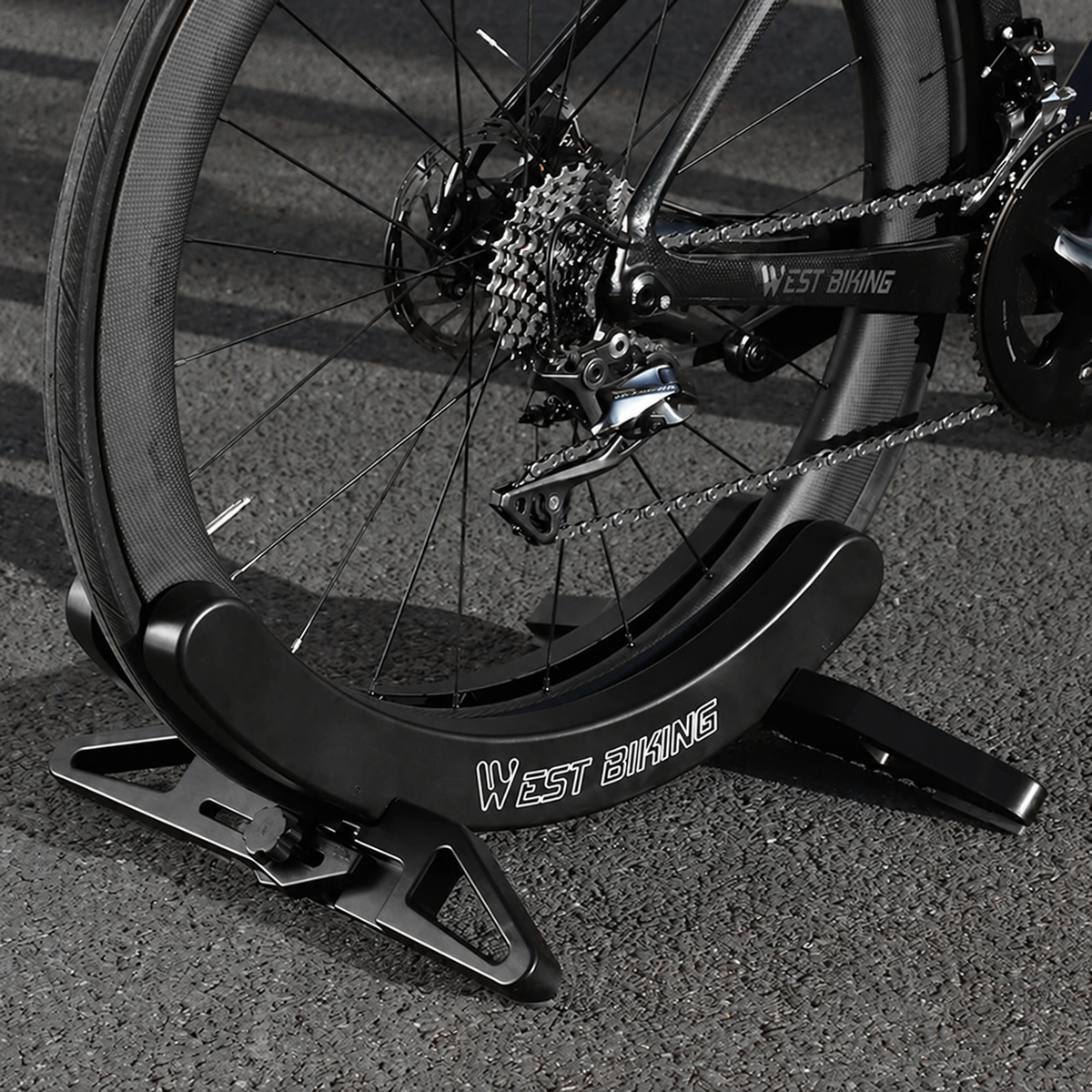 Adjustable Bicycle Floor Stand