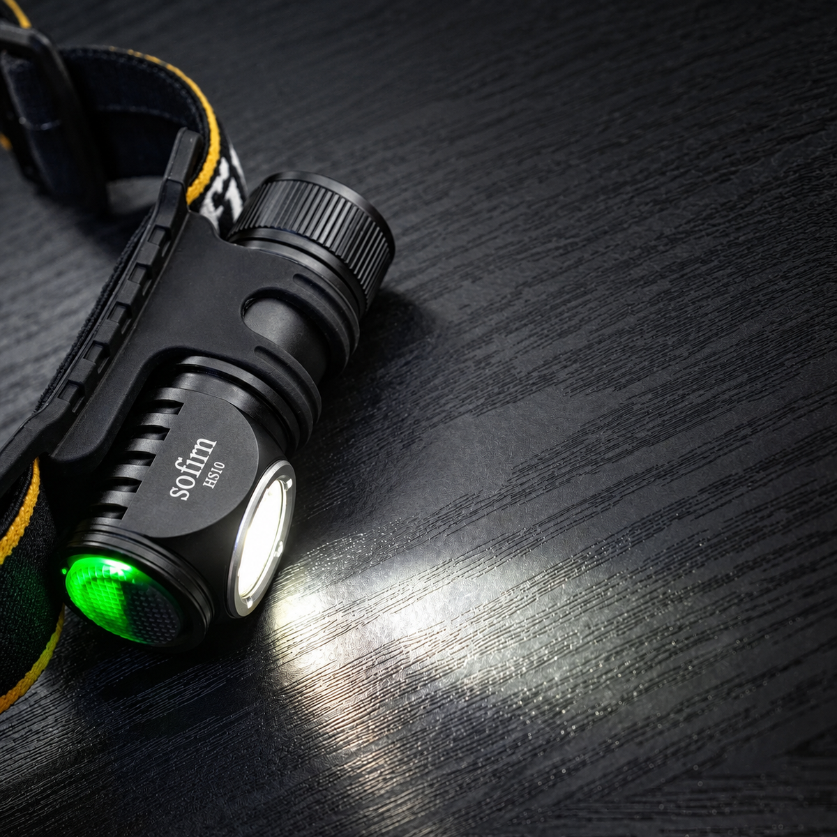Mini Rechargeable LED Headlamp 1100lm USB-C Magnetic Tailcap