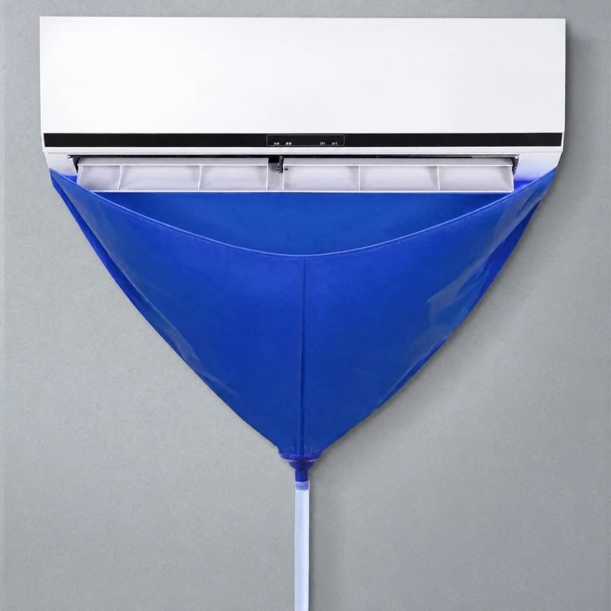 100cm Thickened Air Conditioner Cleaning Cover Bag with Water Pipe