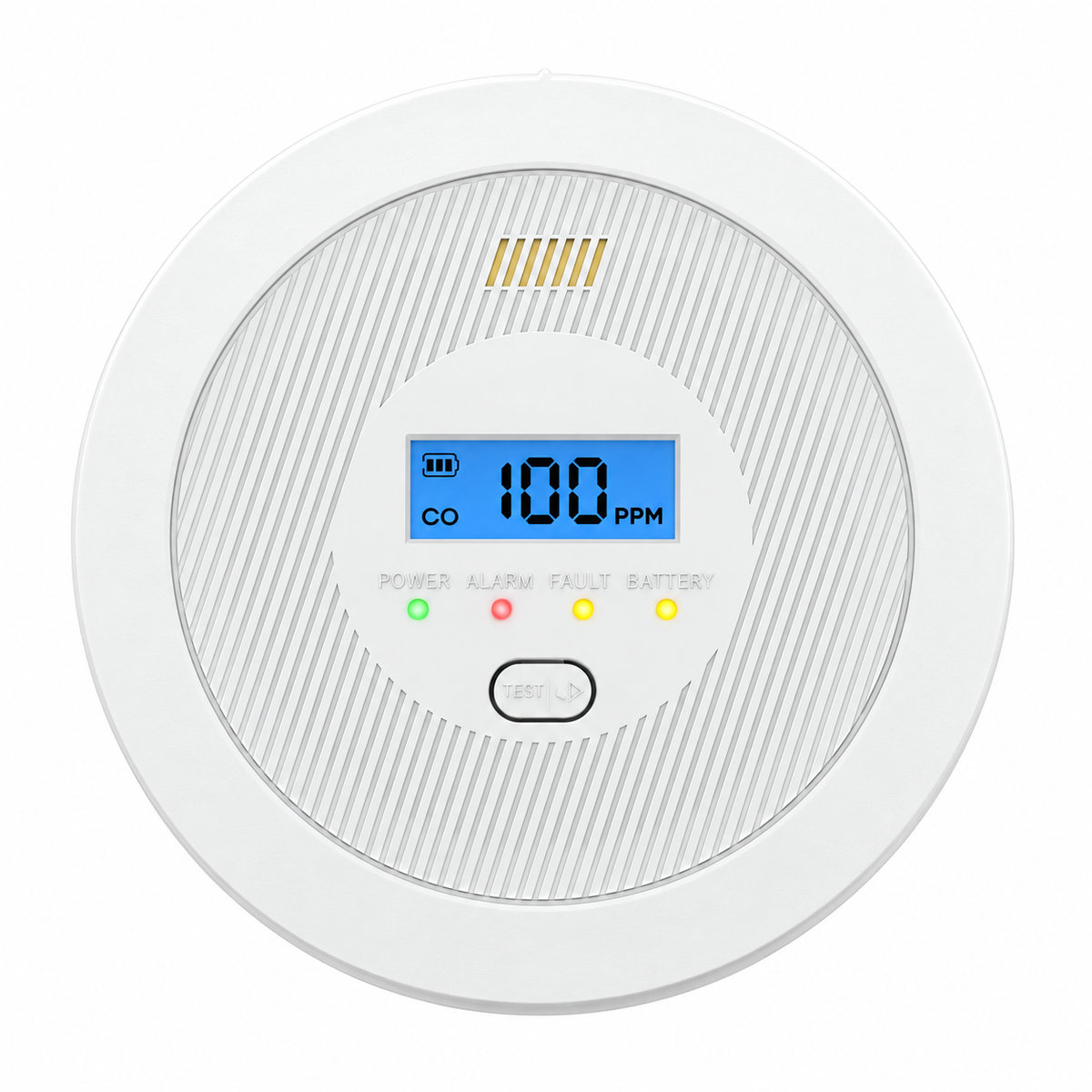 LCD Display Carbon Monoxide Alarm, 85dB CO Detector