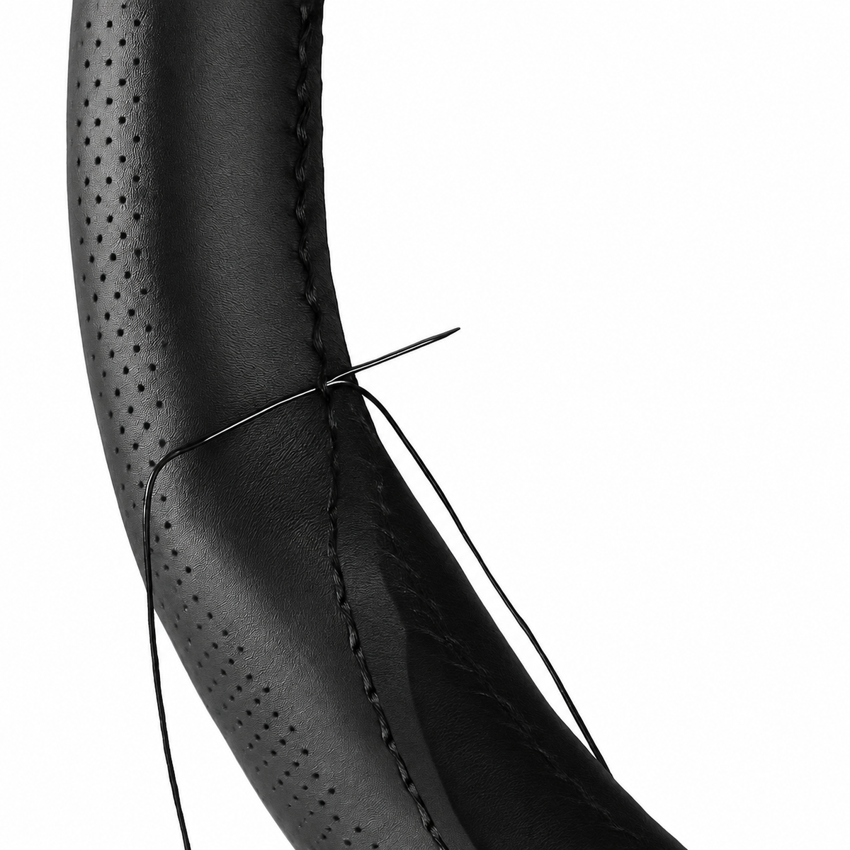 Genuine Leather Steering Wheel Cover
