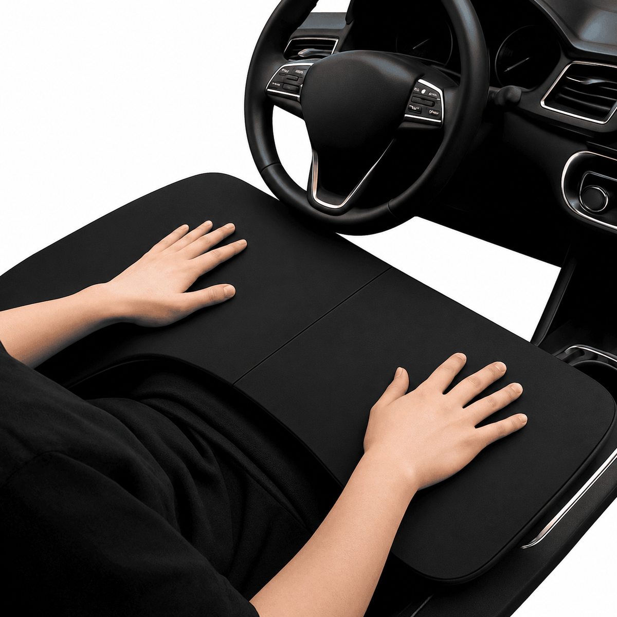 Foldable Car Tray Table for Laptop and Dining