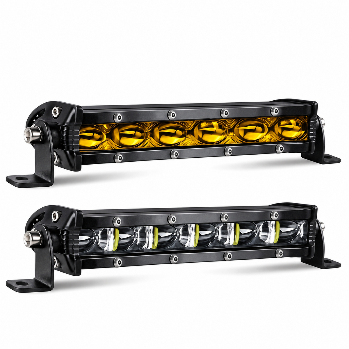 8 Inch LED Light Bar 12V 24V 18W Spot Beam IP68