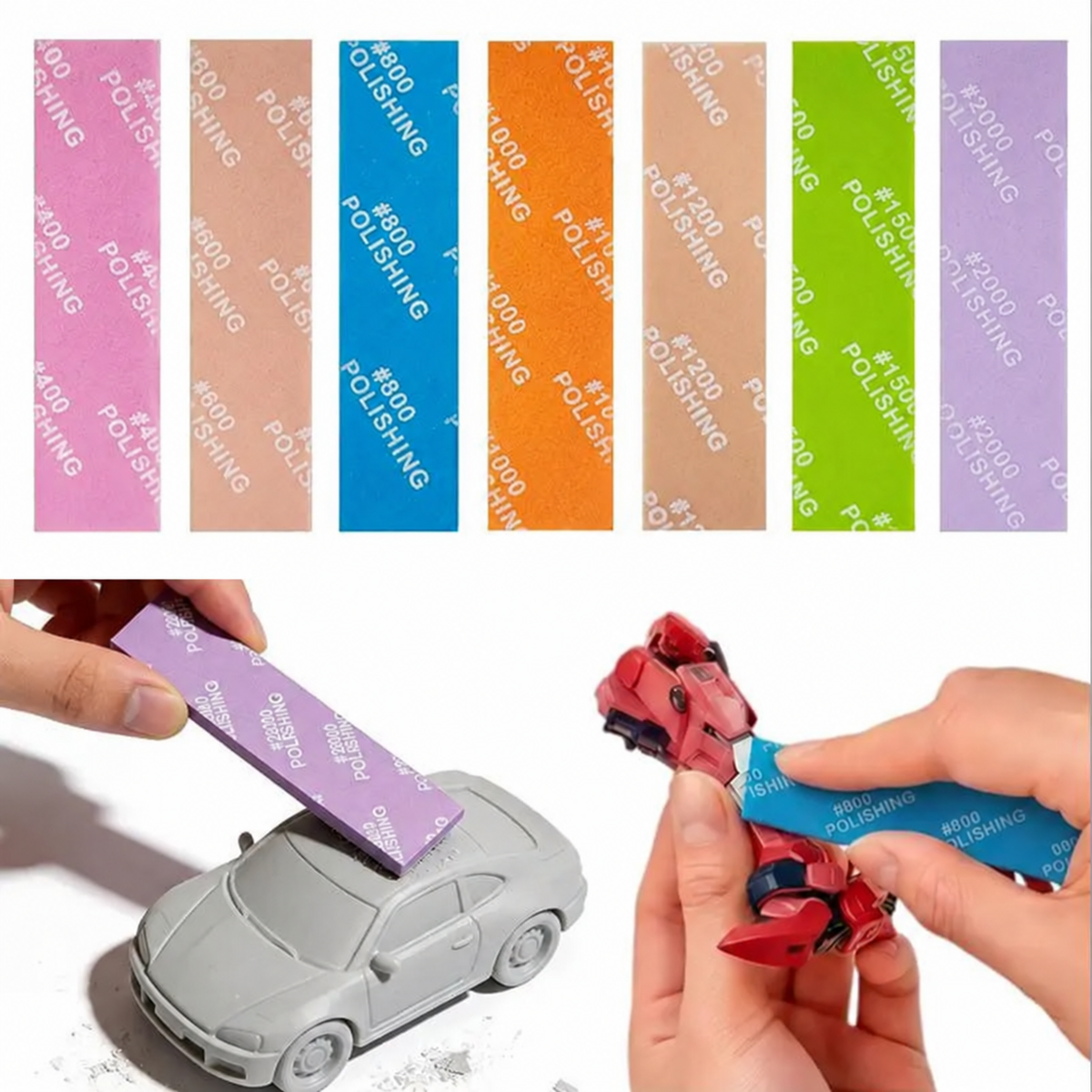 9-Piece Model Sanding Stick Set