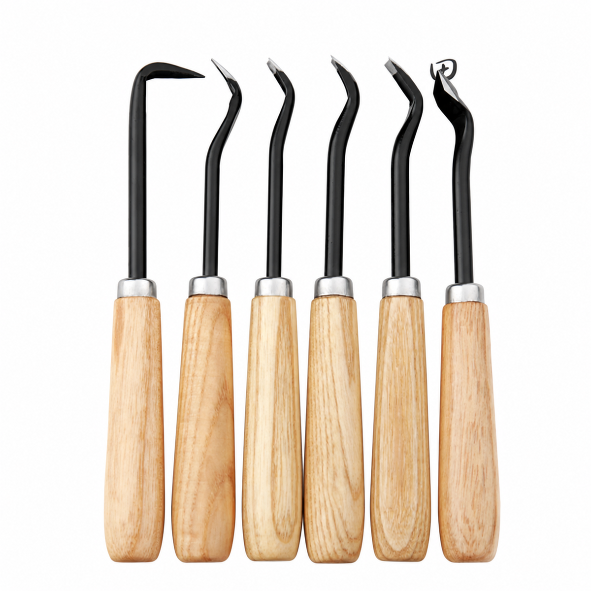 Bonsai Carving Tool Set, 6 Pieces