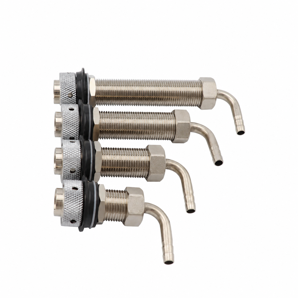 G5/8 Beer Tap Shank with 8 mm Elbow Barb