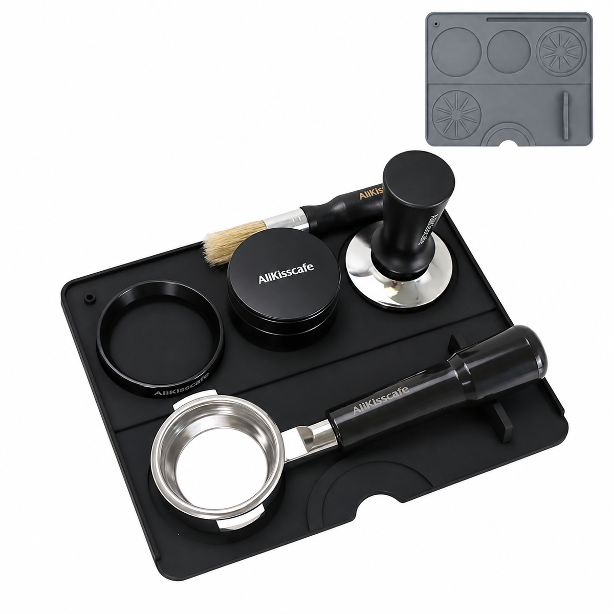 Silicone Espresso Tamping Mat and Bar Mat Options