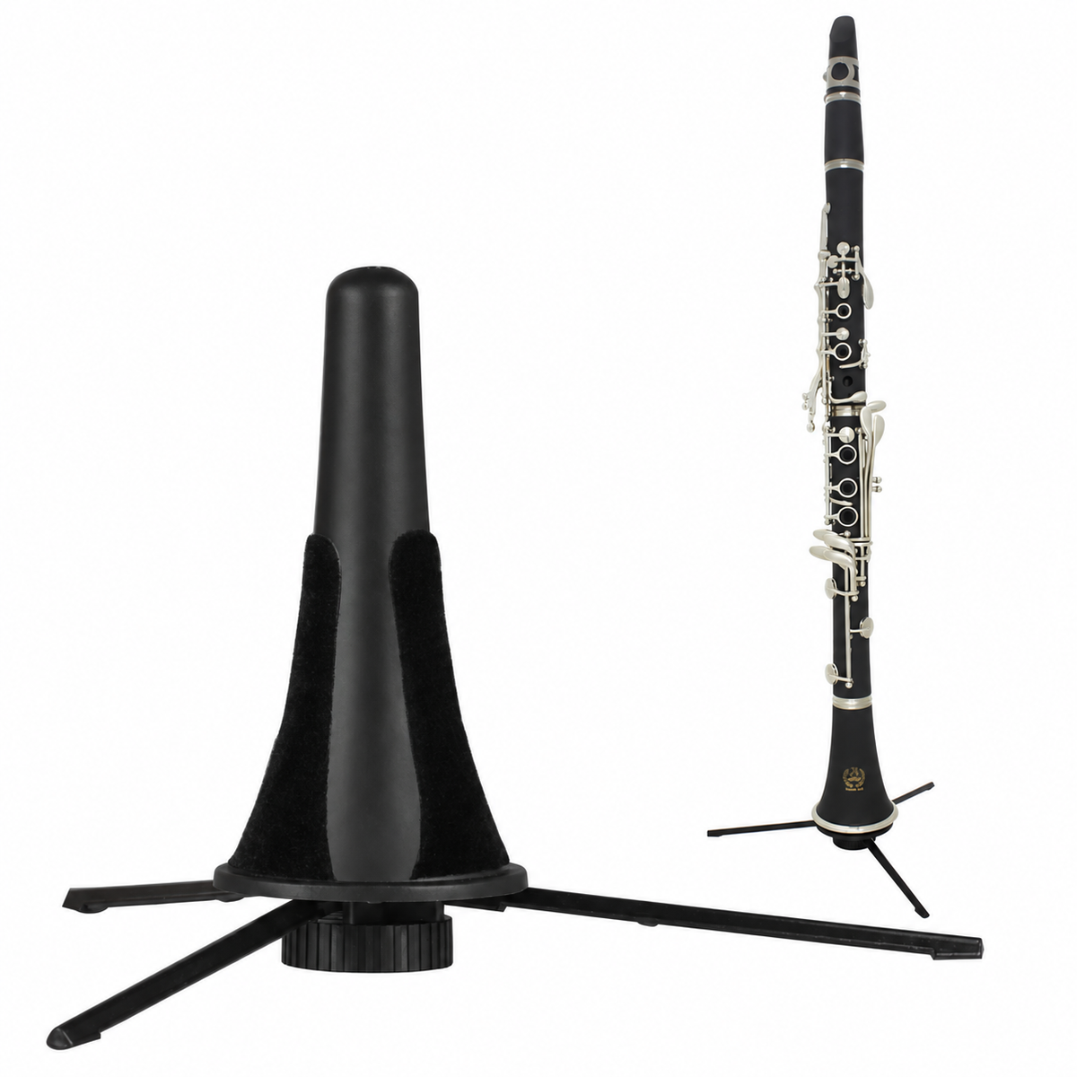 Foldable Clarinet Stand with Felt Pads