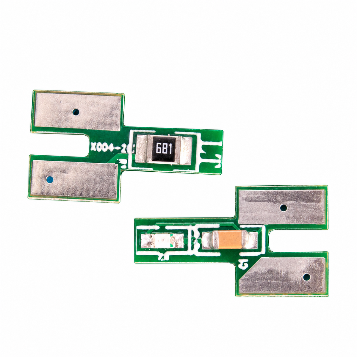 N 1:160 Model Locomotive LED Tail-Light Boards, One Pair