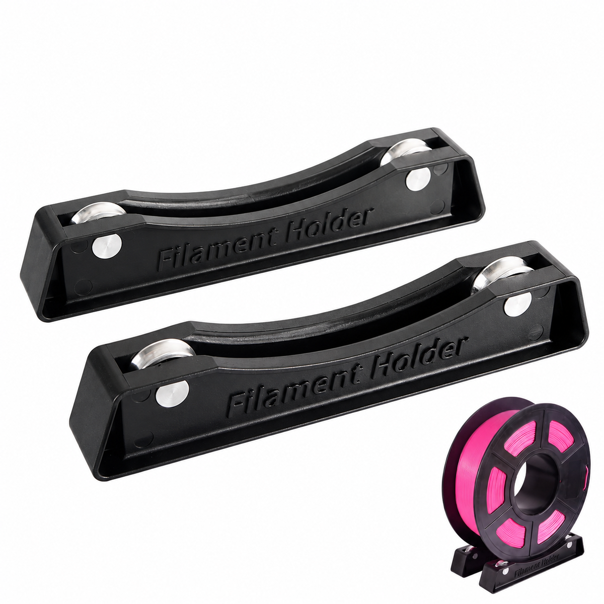 Tabletop 3D-Printer Filament Spool Holder Set