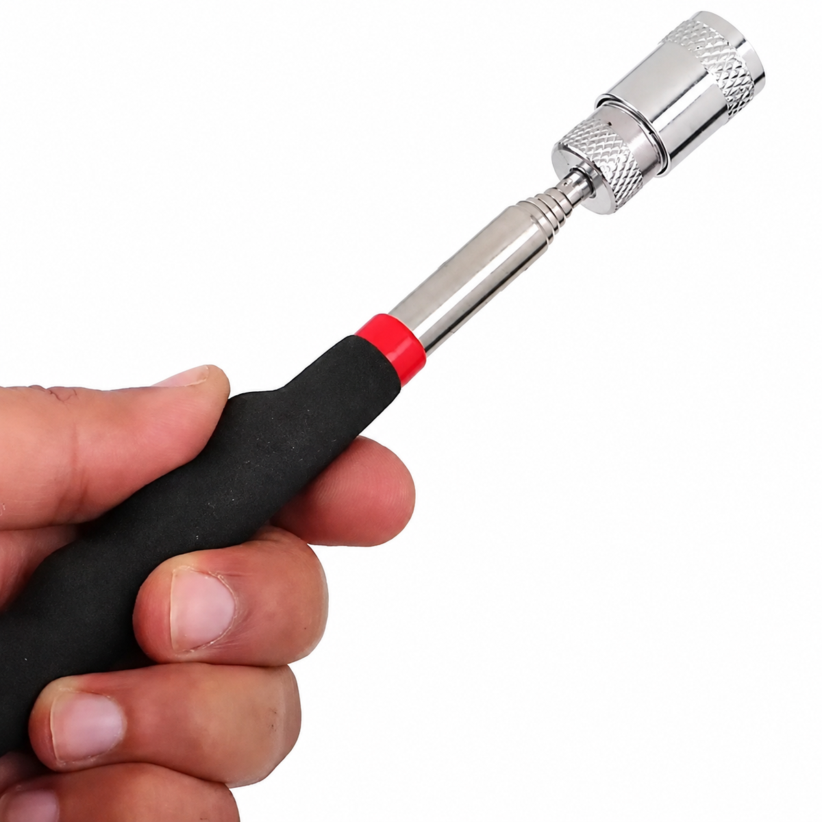 Telescopic Magnetic Pickup Tool with LED Head