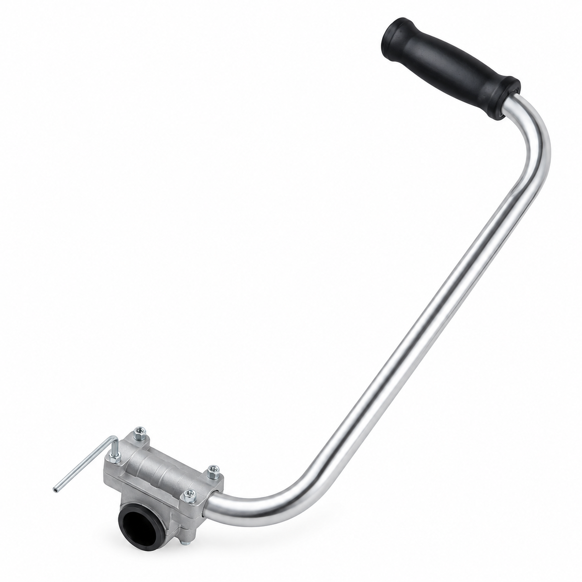 Clamp-On Auxiliary Weed Trimmer Handle