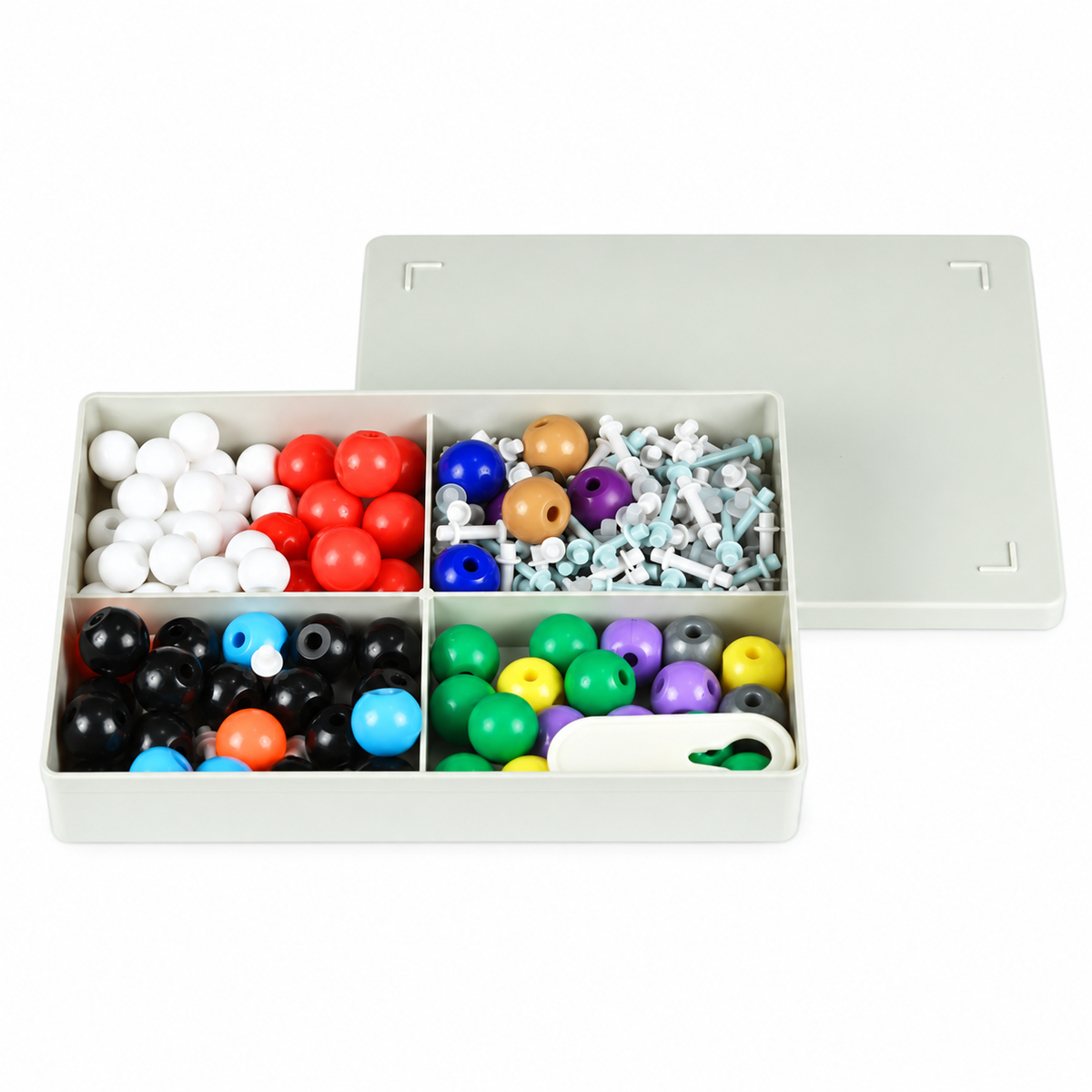 240-Piece Molecular Model Kit with Atoms and Bonds