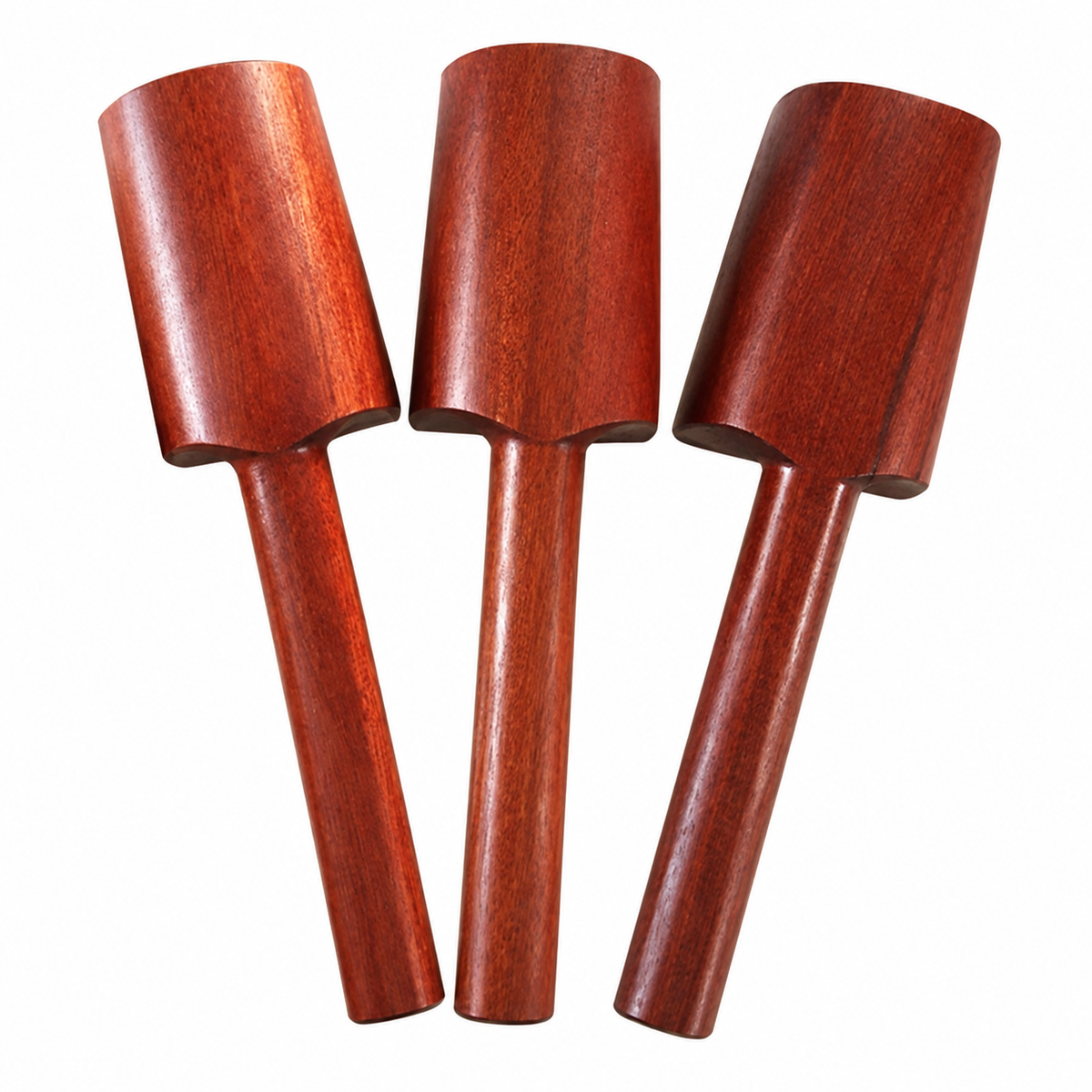 Wooden Clay-Beating Tools for Pottery