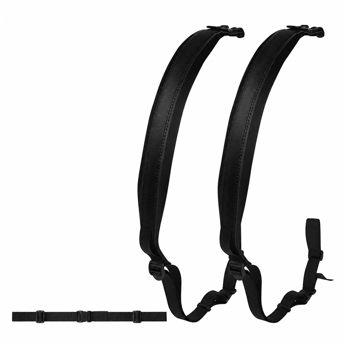 Adjustable Accordion Shoulder Straps with Back Strap