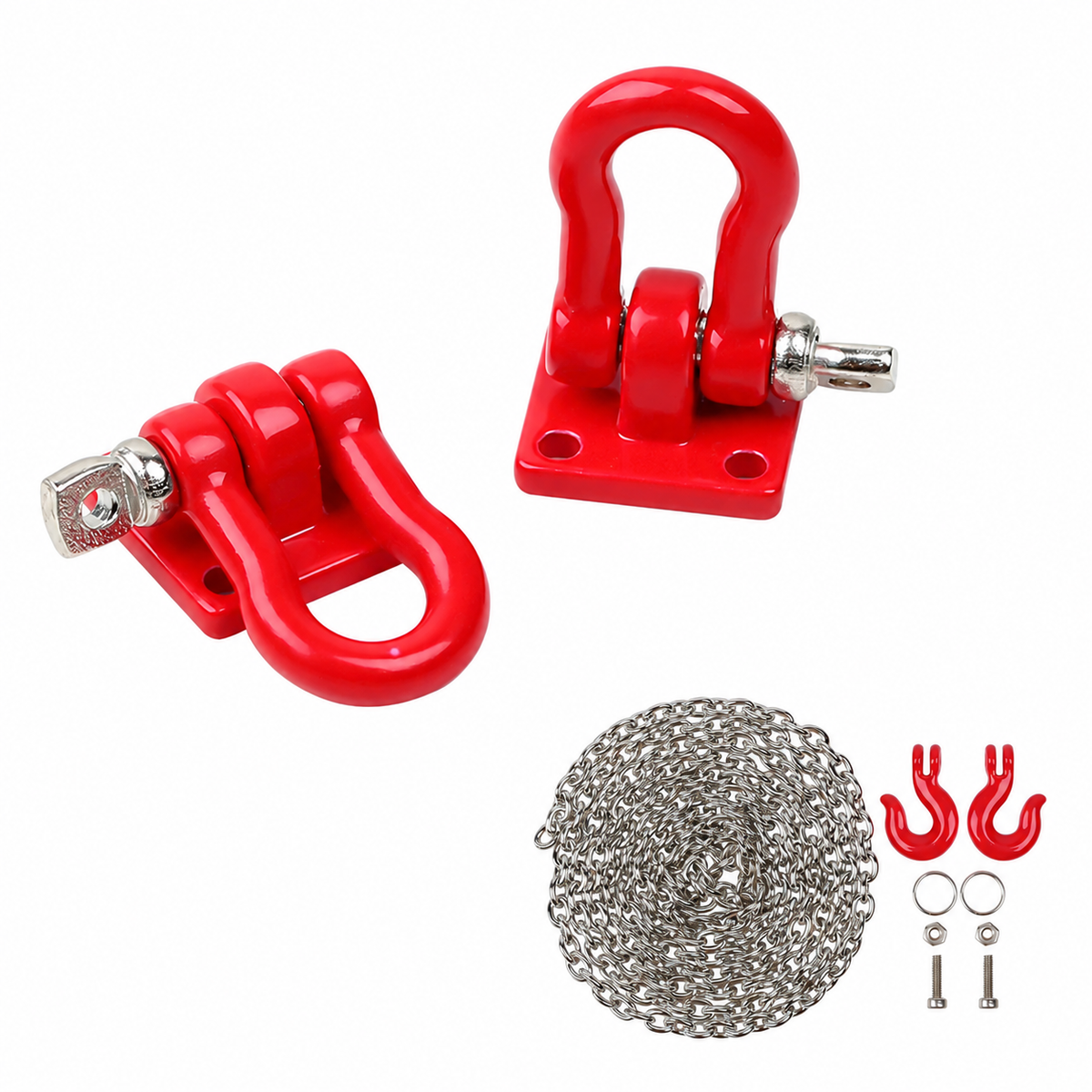 Metal Tow Hook Accessories for 1:10 RC Crawlers