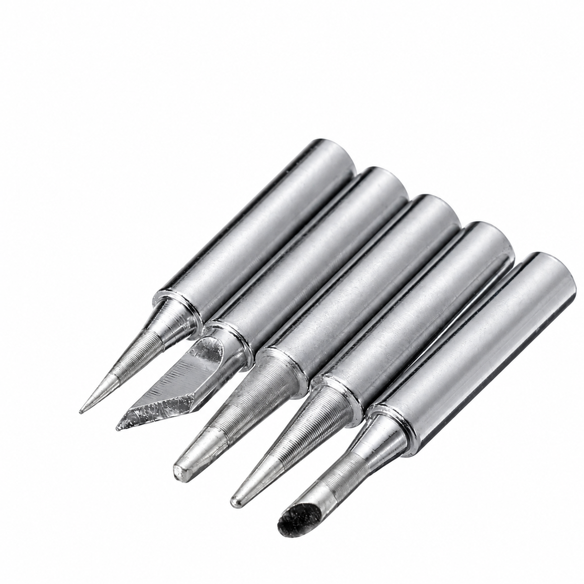 900M Soldering Iron Tip Set, Five Shapes