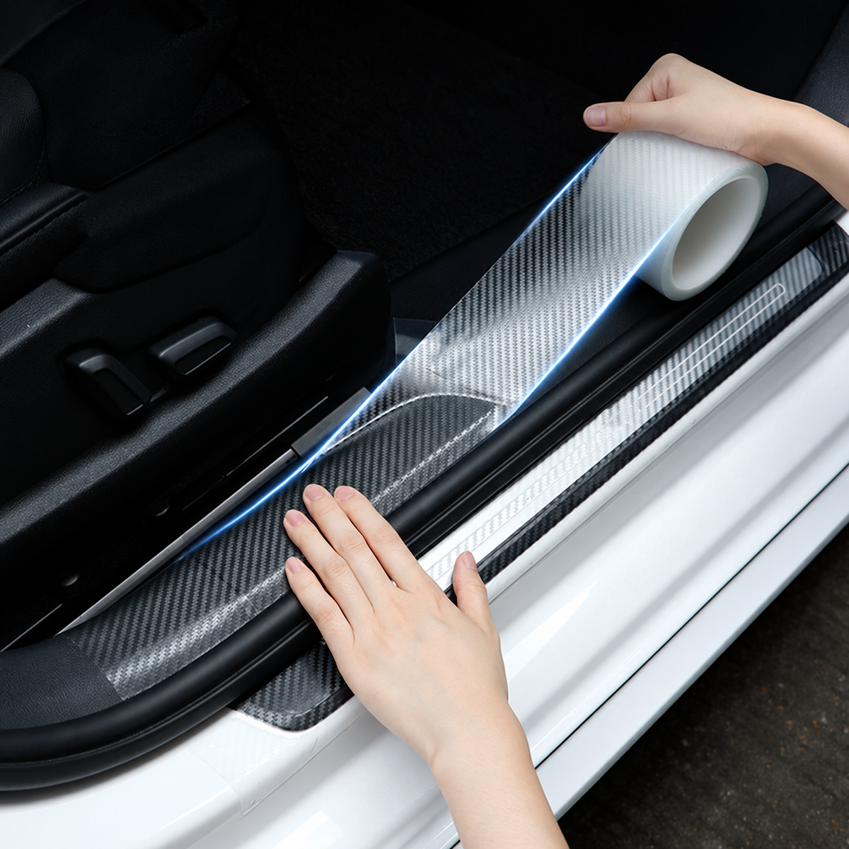 Transparent Self-Adhesive Car Protective Film – 3 m or 10 m