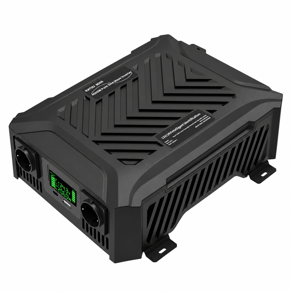 Pure Sine Wave Inverter – 12/24 V DC to 220 V AC, EU Socket