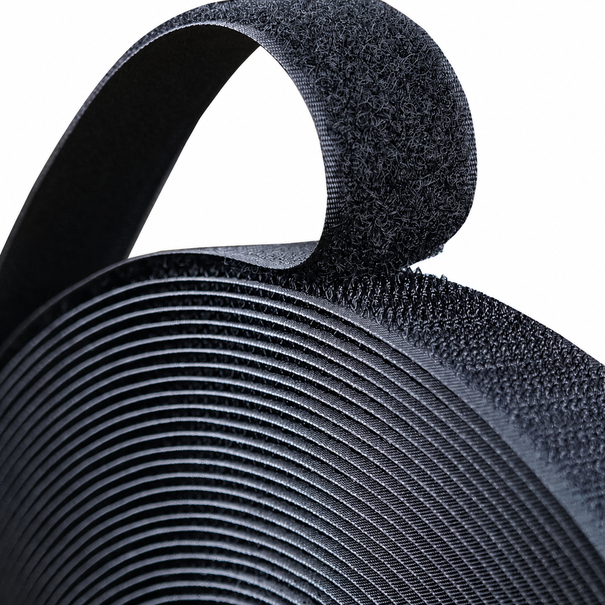 5 m Sew-On Hook-and-Loop Tape – Width Options