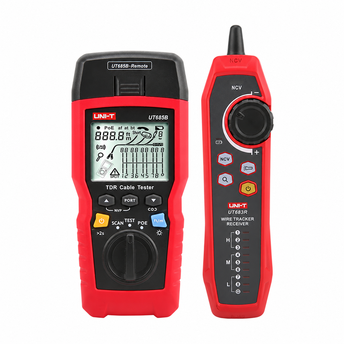 UT685B TDR Network Cable Tester Kit