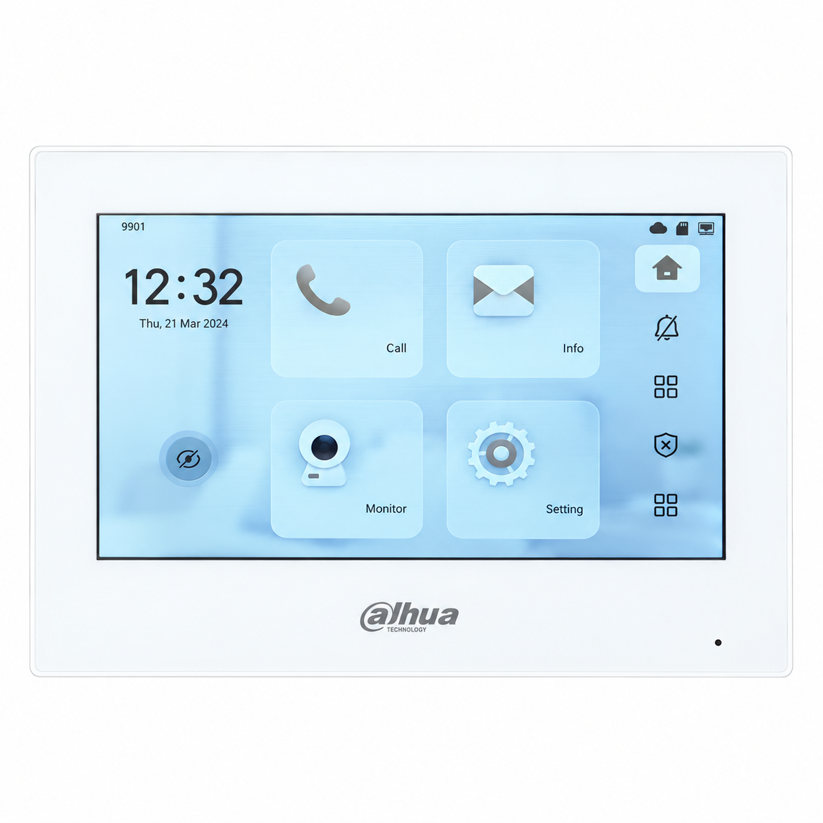 7-Inch PoE Indoor Video Intercom Monitor – VTH2621GW-P