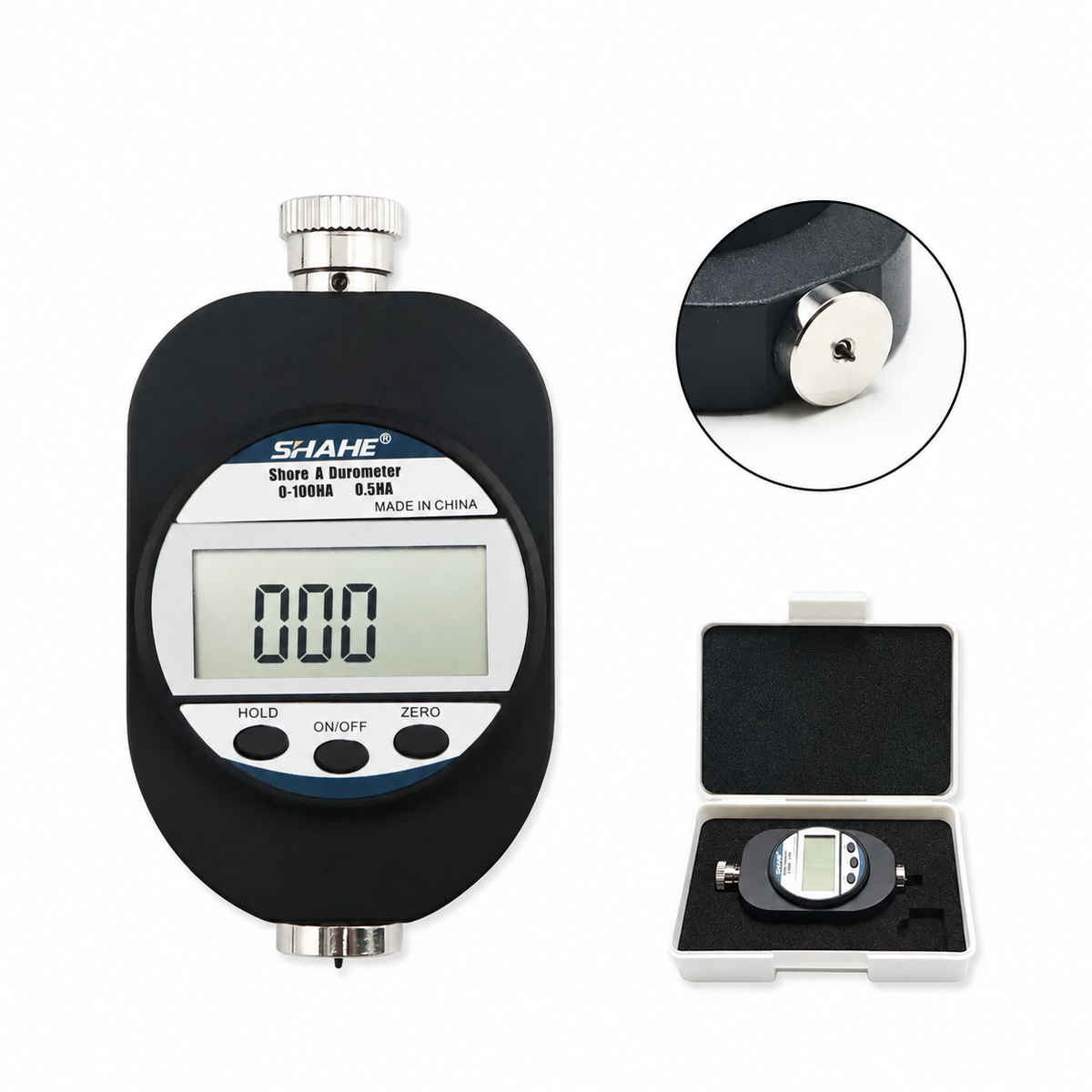 Digital Shore A Durometer – 0–100 HA