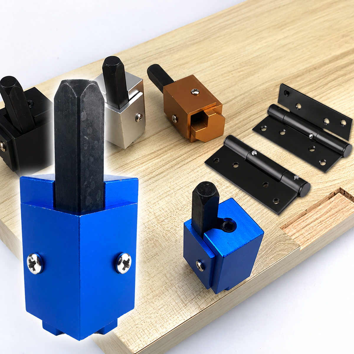 Corner Chisel for Squaring Wooden Hinge Recesses