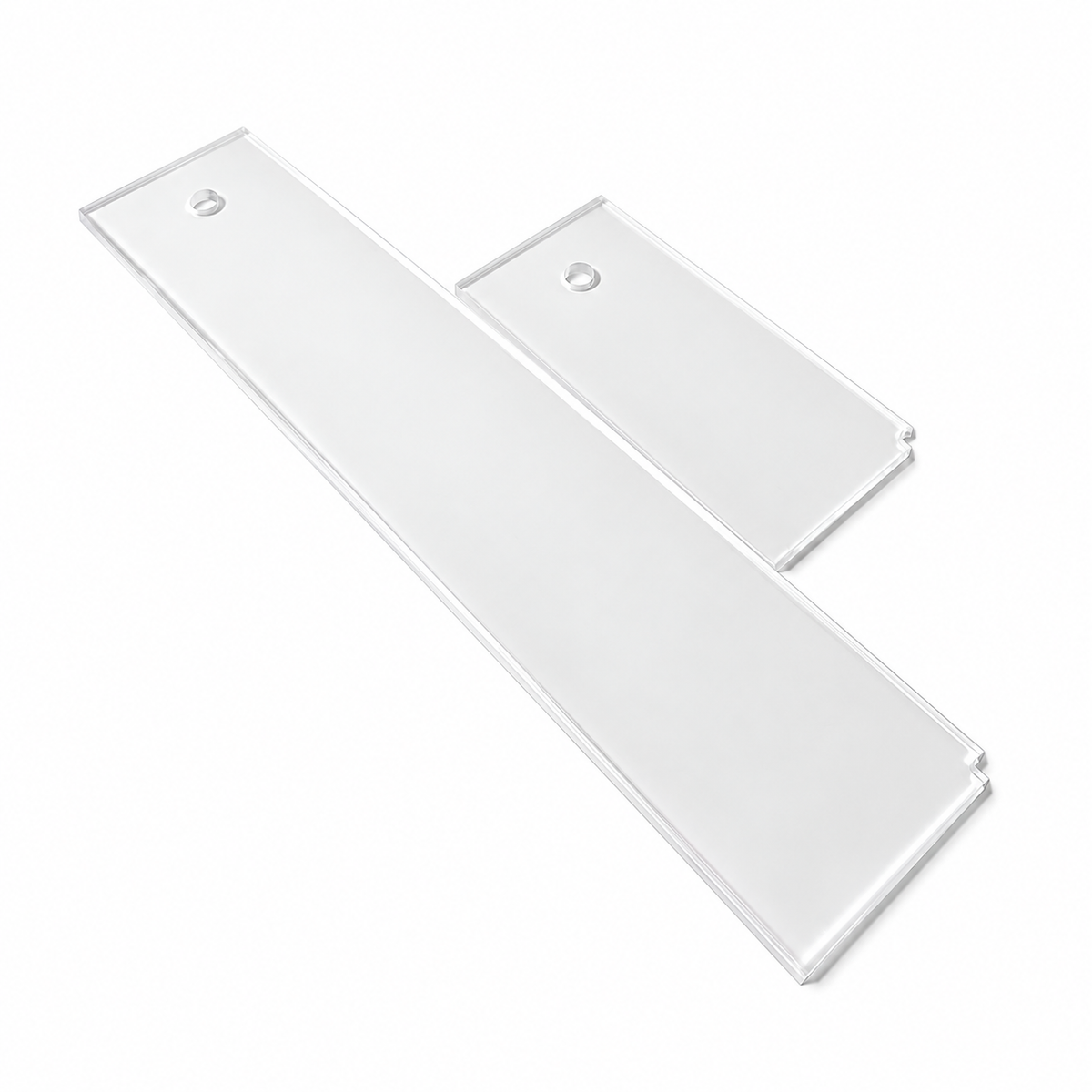 Acrylic Ski and Snowboard Wax Scraper – Shape Options
