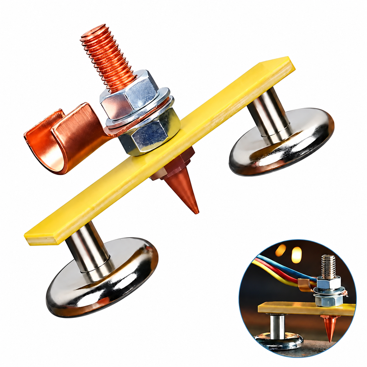 Magnetic Welding Ground Clamp – Single and Double Options