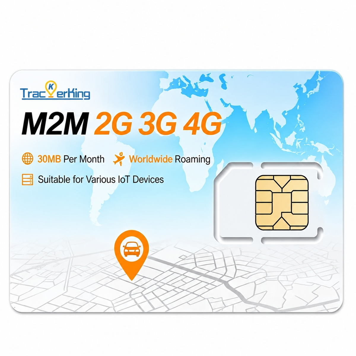 IoT SIM/M2M Data Card, 12 Months at 30 MB per Month