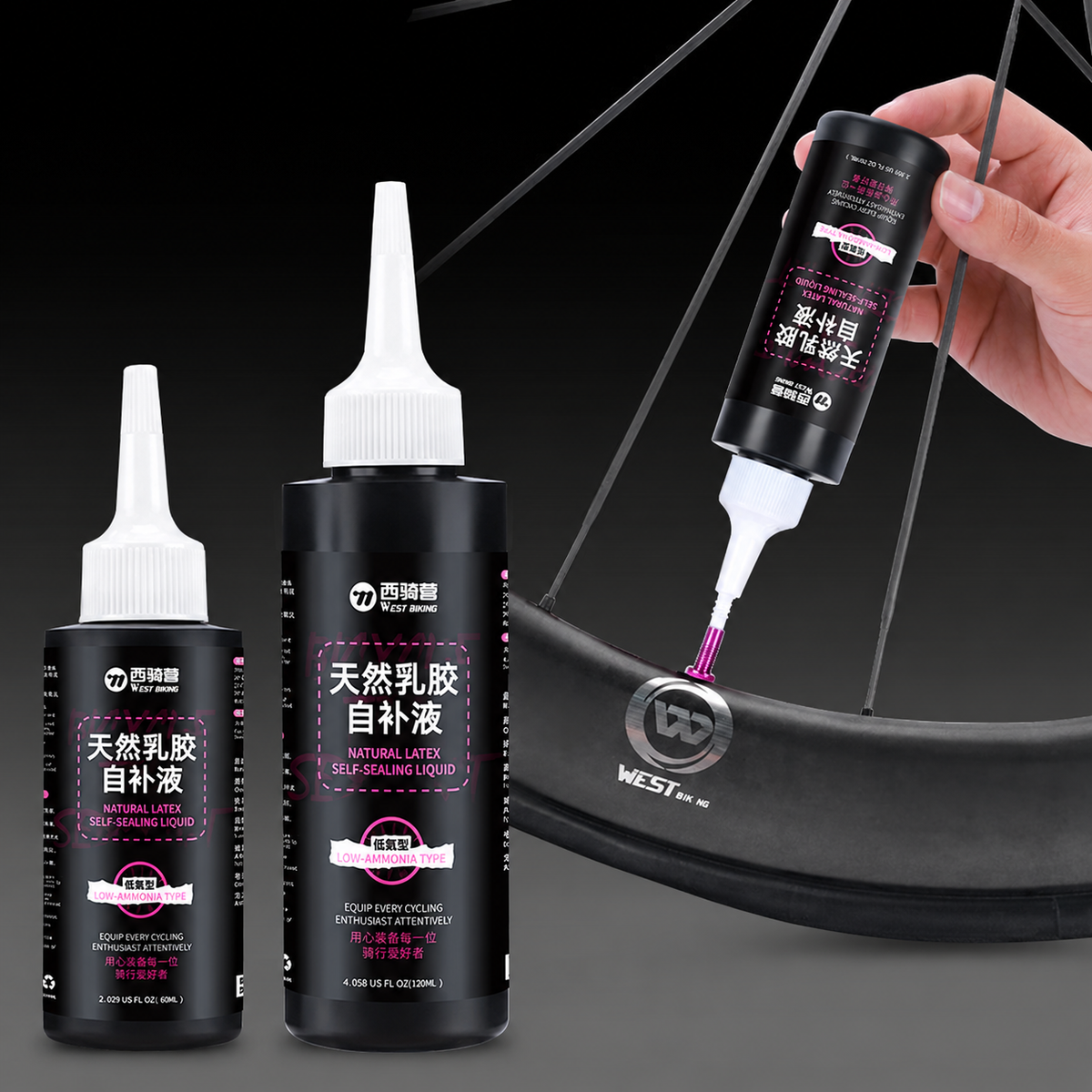Latex Tubeless Tire Sealant
