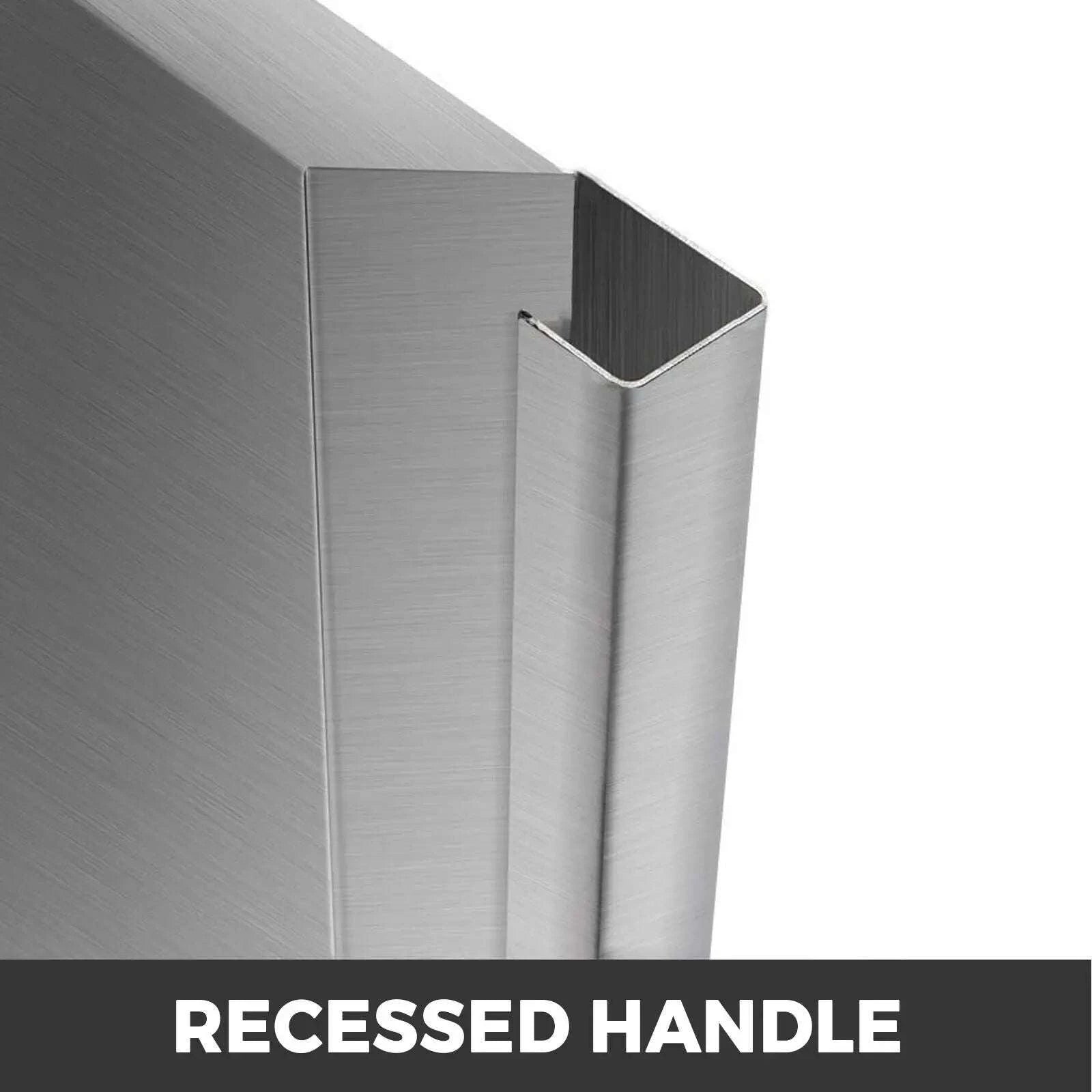 Stainless Steel BBQ Access Door with Recessed Handle-2-Door 31x24 inch / United States