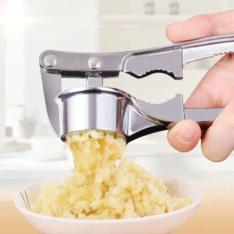 Stainless Steel Garlic Press Crusher Mincer-A