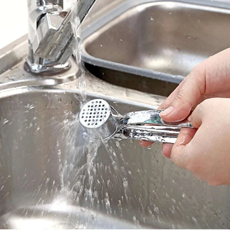 Stainless Steel Garlic Press Crusher Mincer-A