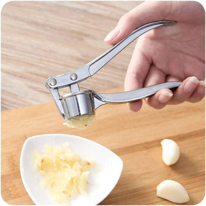 Stainless Steel Garlic Press Crusher Mincer-A