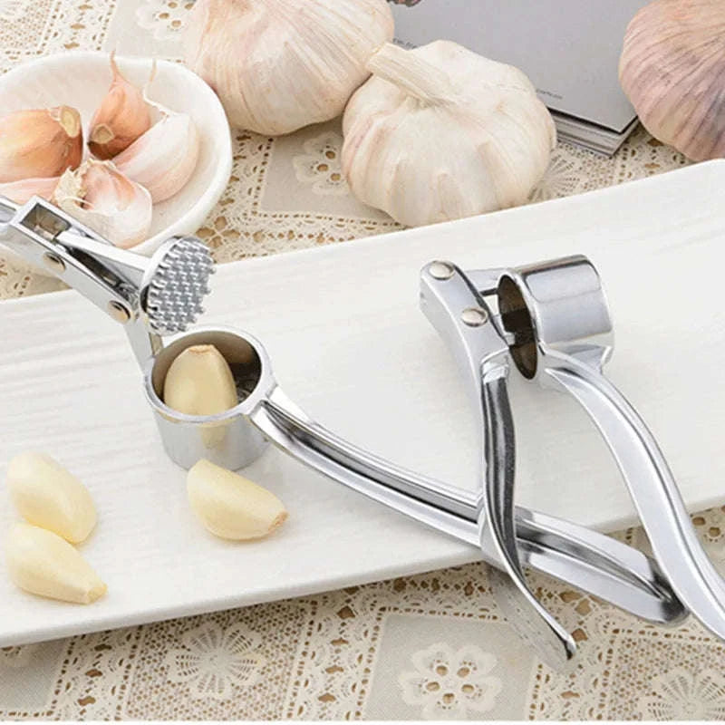 Stainless Steel Garlic Press Crusher Mincer-A